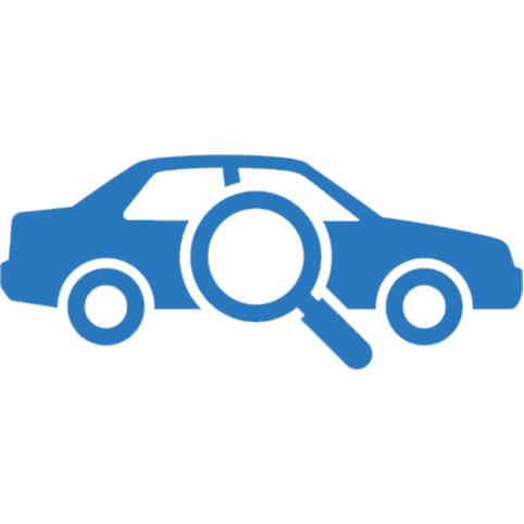 Fahrzeug wird Überprüft